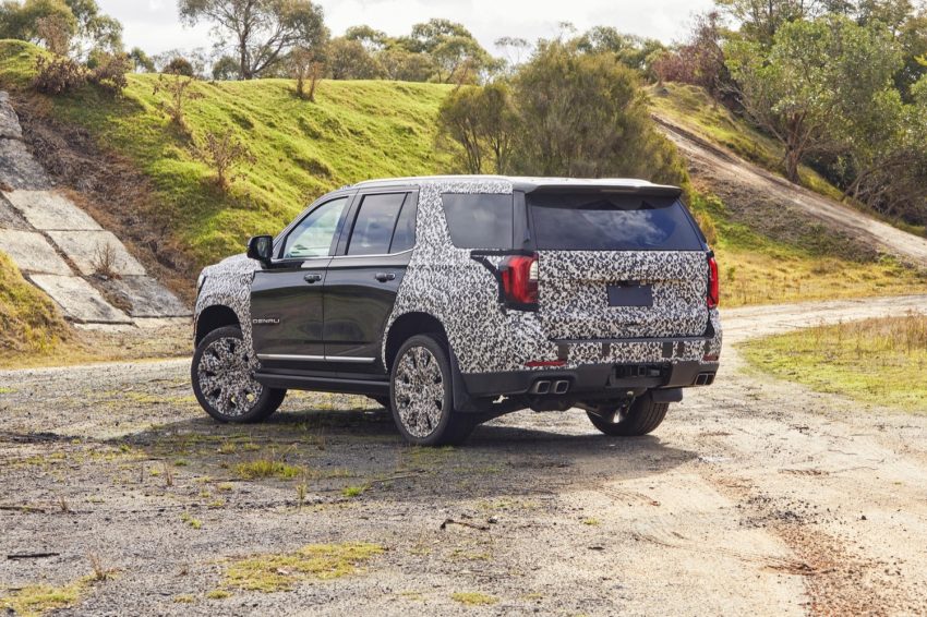 RightHandDrive 2025 GMC Yukon Testing In Australia, NZ