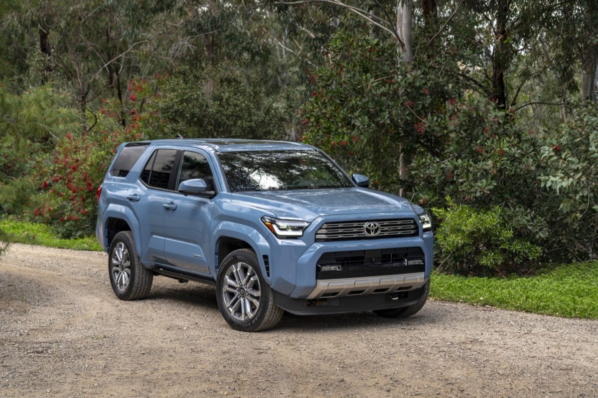 2025 Toyota 4Runner Limited Heritage Blue Press Photos Exterior