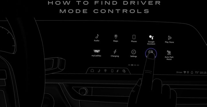 Cadillac instructional video on Drive Modes.