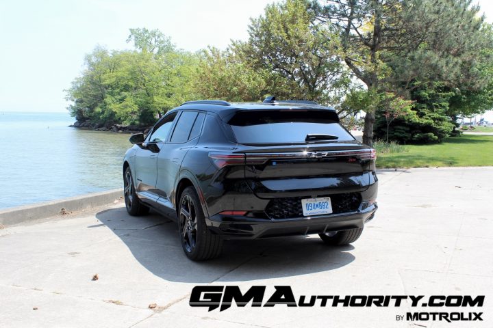 In October 2024, a nationwide lease remains available, along with low-interest financing, on 2024 Chevy Equinox EV all-electric compact crossover, shown here in RS trim.