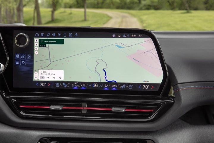 Infotainment screen view of the 2024 Chevy Silverado EV RST First Edition.