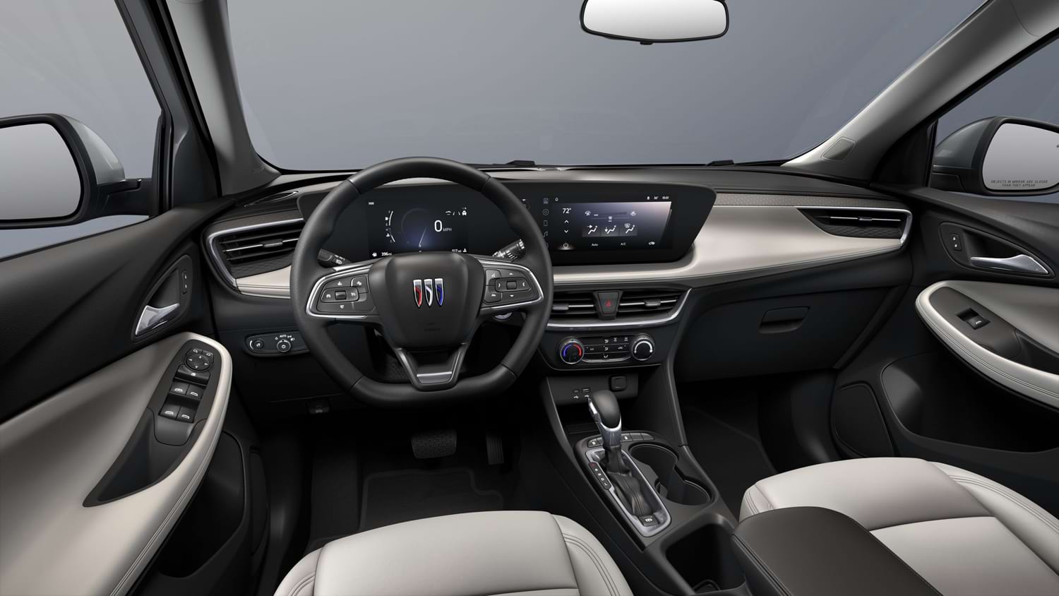 2025 Buick Encore GX Interior Colors 004 Sport Touring ST Leatherette Whisper Beige