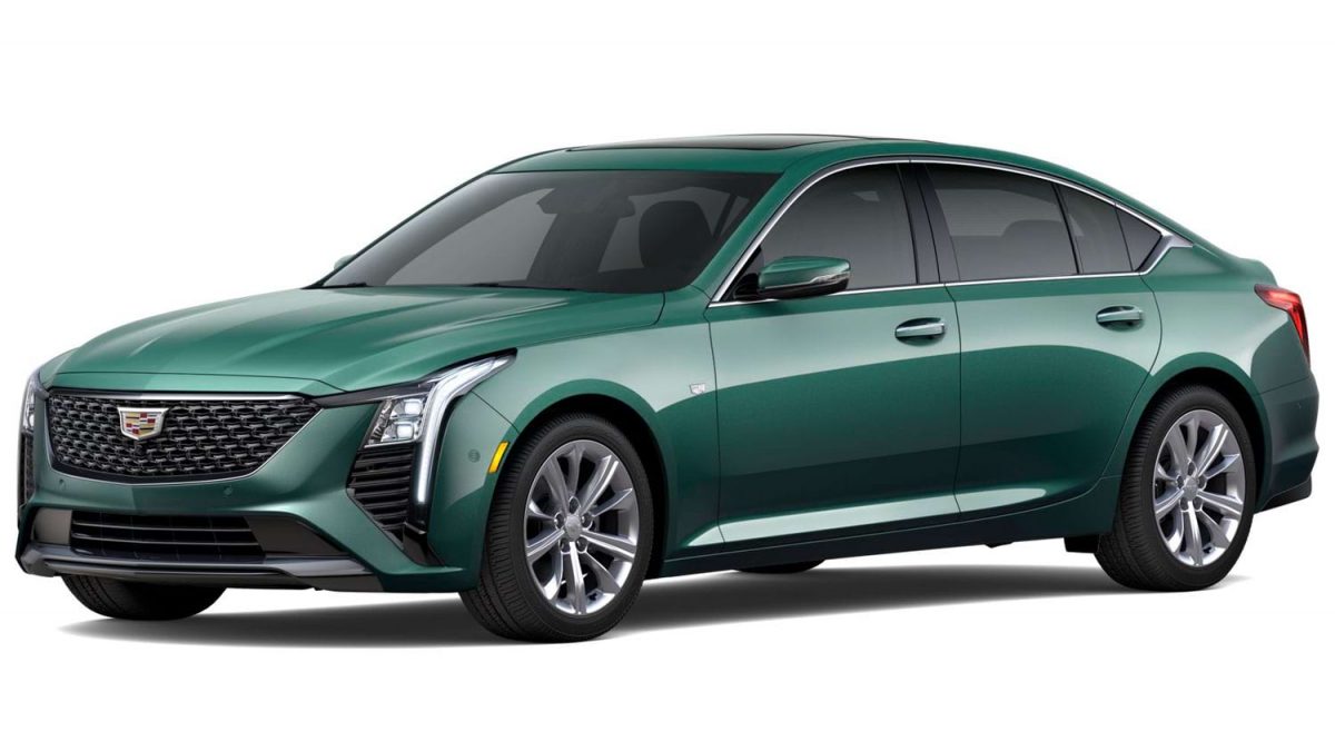 2025 Cadillac CT5 Gets Typhoon Metallic Color First Look