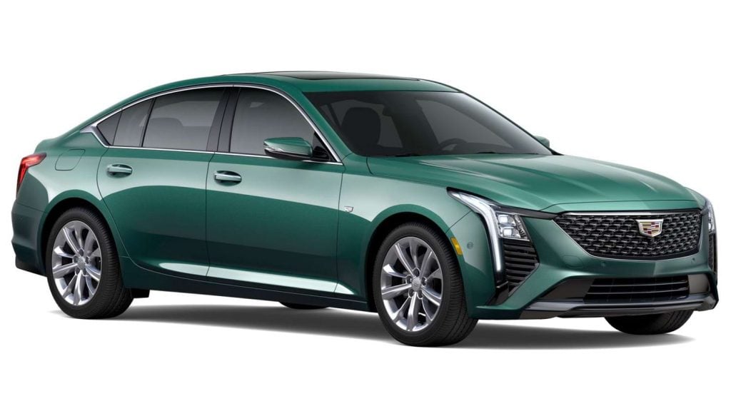 2025 Cadillac CT5 Gets Typhoon Metallic Color First Look