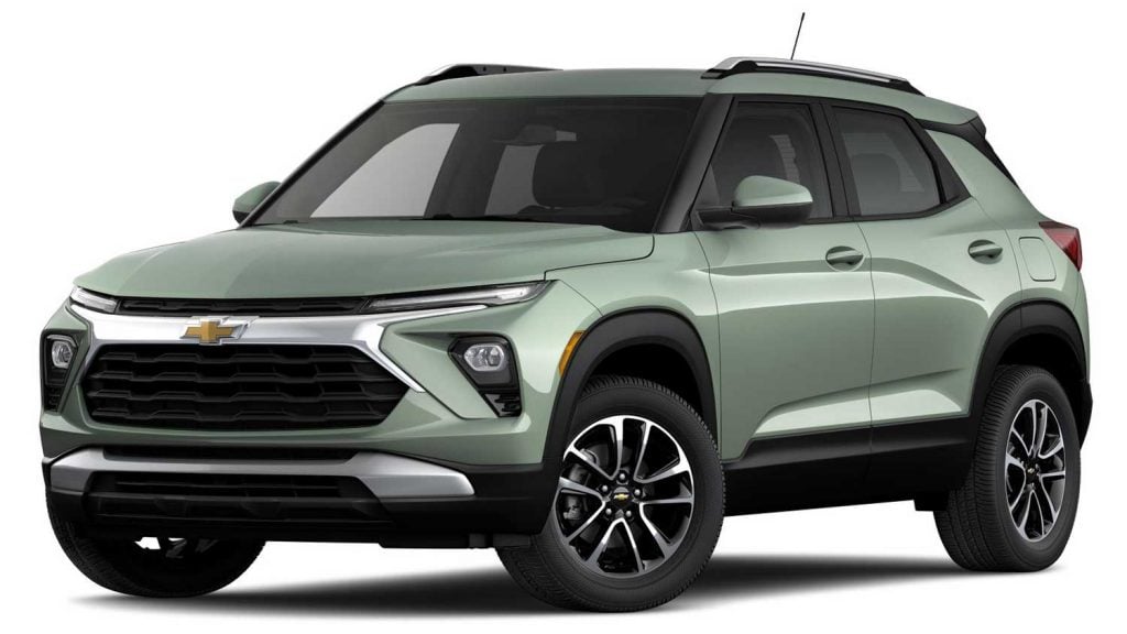 Here Are All The 2025 Chevy Trailblazer Paint Colors