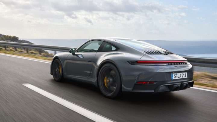 The exterior of the 2025 Porsche 911 GTS.