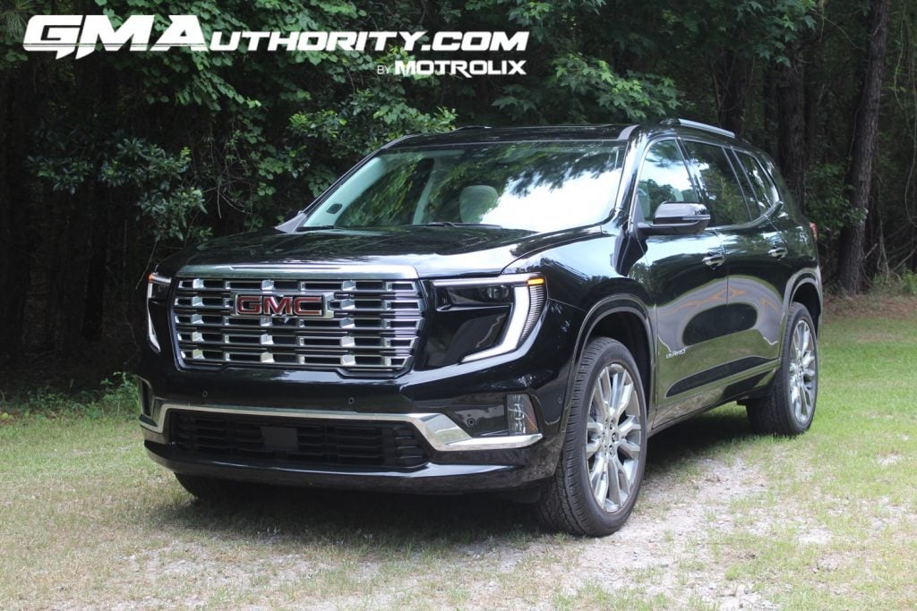 Here Is 2025 GMC Acadia Pricing With Options And Packages