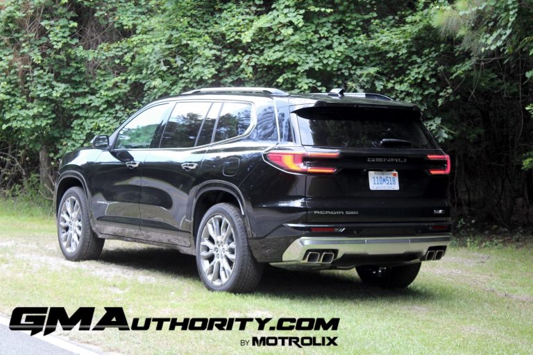 2025 GMC Acadia Gets 8Passenger Seating Capacity