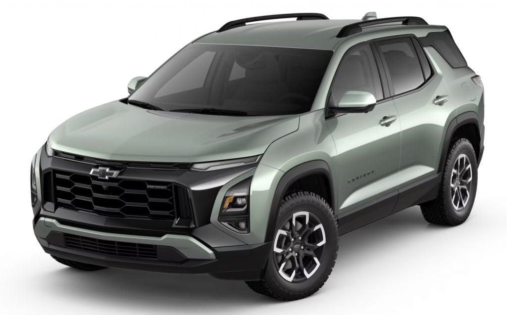 2025 Chevy Equinox Cacti Green With Sunroof