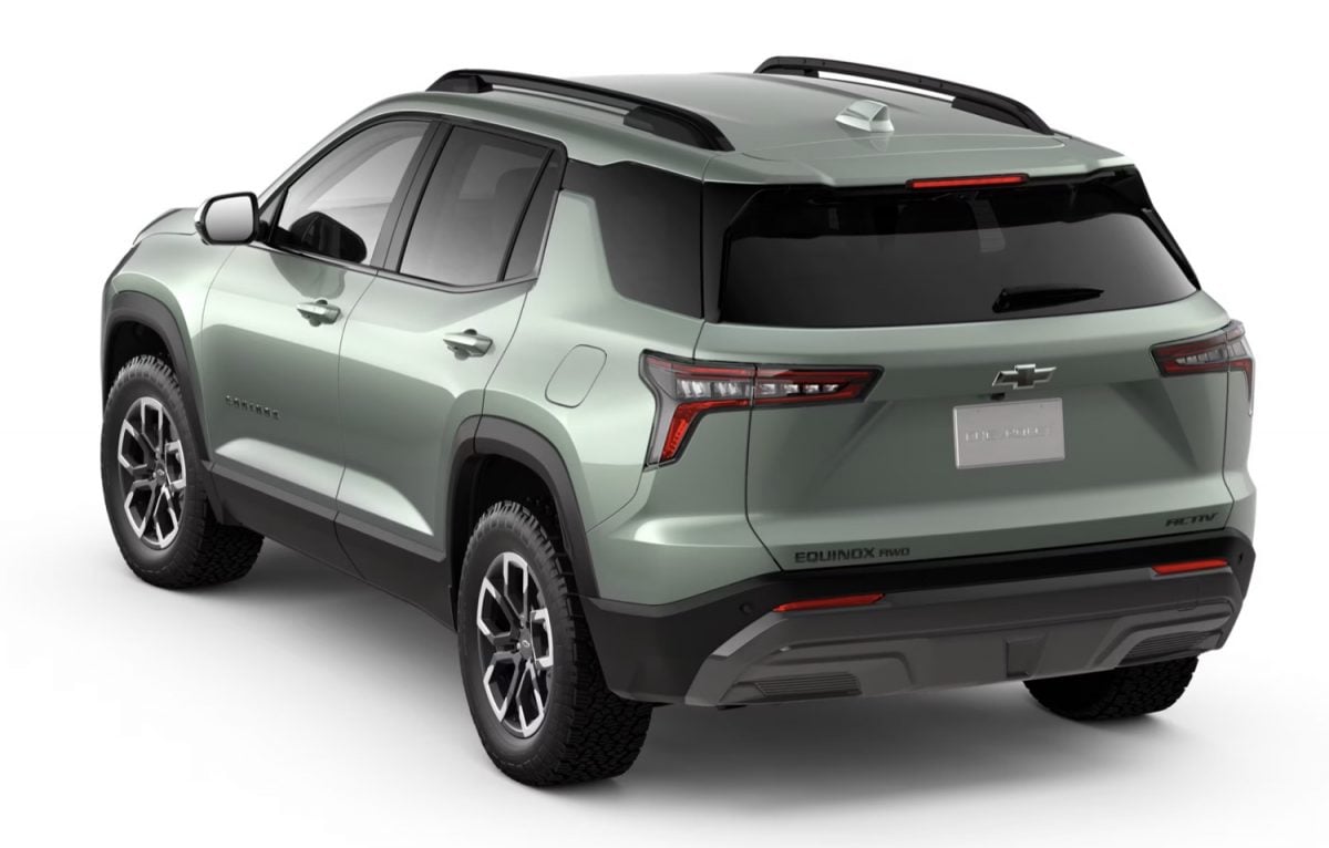 2025 Chevy Equinox Cacti Green With Sunroof