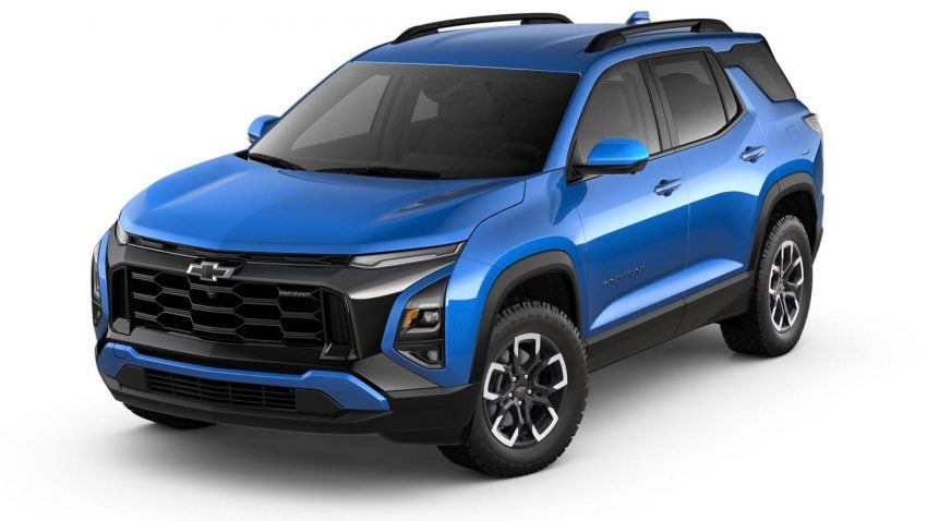 2025 Chevy Equinox New Reef Blue Metallic Color: First Look