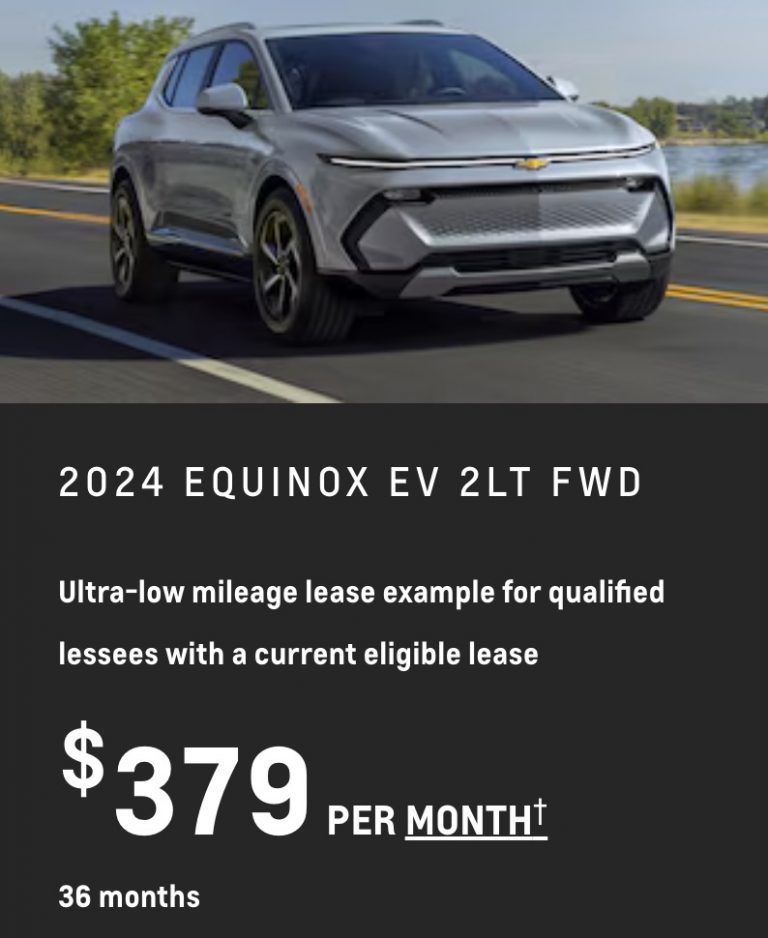 Chevy Equinox EV Lease Deals Available In June 2024