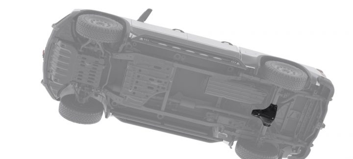 AEV Rear Differential Slider.