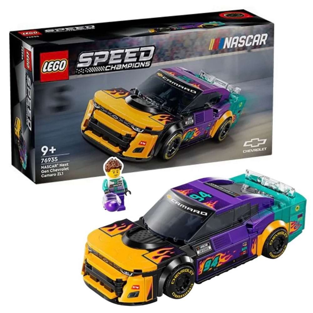 New LEGO NASCAR Chevy Camaro ZL1 Set Coming In Aug: Photos