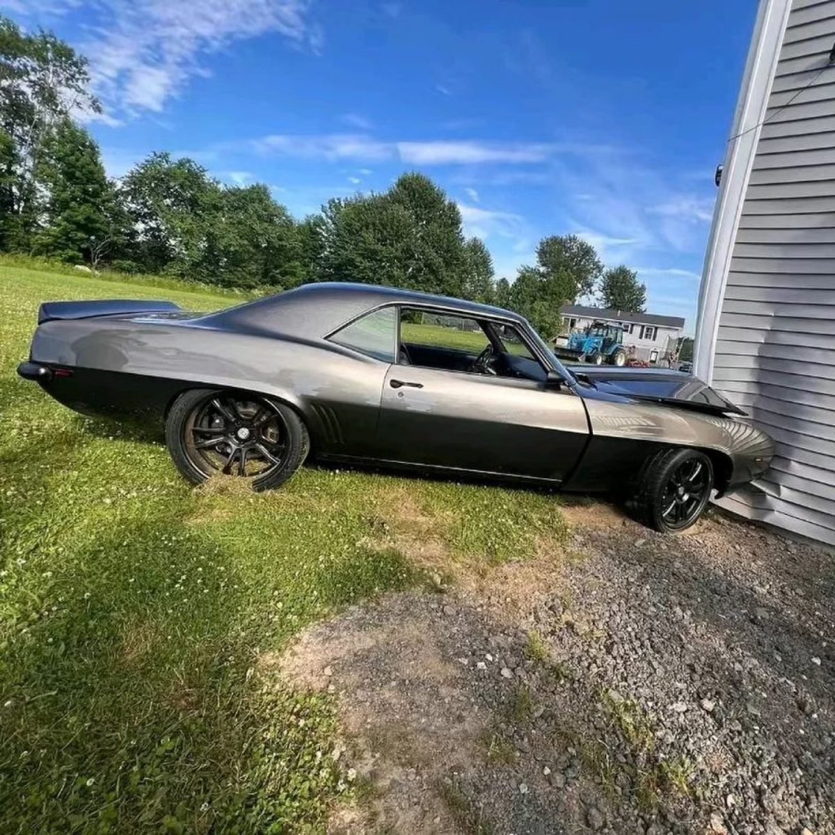 UFC Boss Dana White Crashed His '69 Camaro Into His House