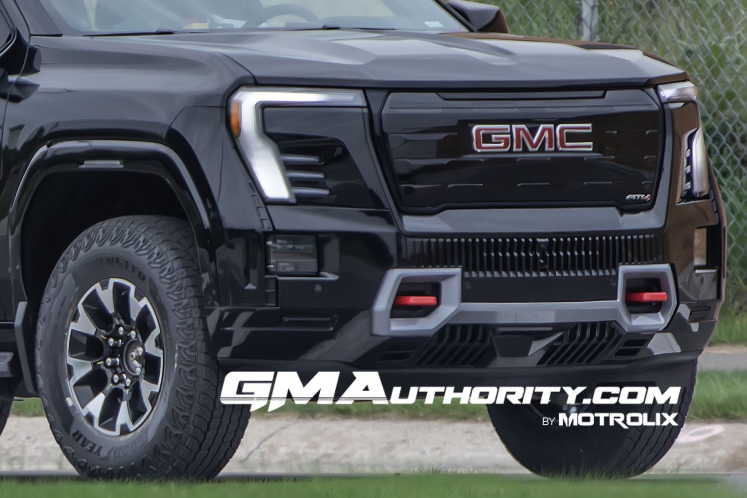 2025 GMC Sierra EV AT4 – Prototype Spy Shots – July 2024 – Exterior 002 ...