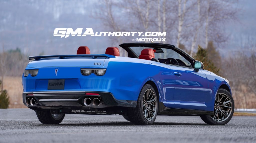 We Render A ModernDay 2025 Pontiac GTO Convertible