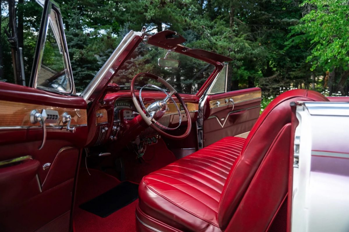 '53 Cadillac Drop-Top With Pink Accents Up For Grabs: Photos