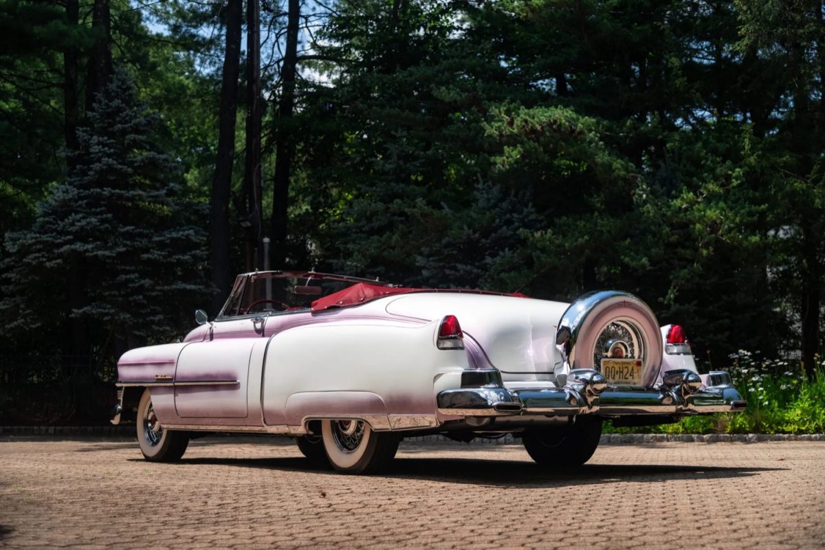 '53 Cadillac Drop-Top With Pink Accents Up For Grabs: Photos