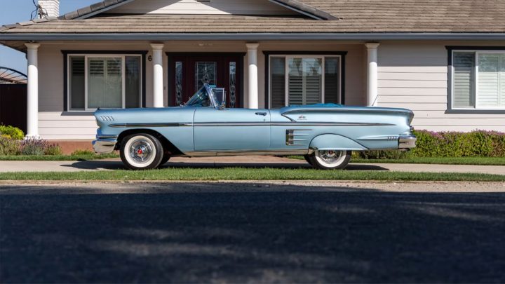 1958 Chevy Impala Convertible Headed To Auction In Monterey