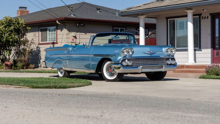 1958 Chevy Impala Convertible Headed To Auction In Monterey