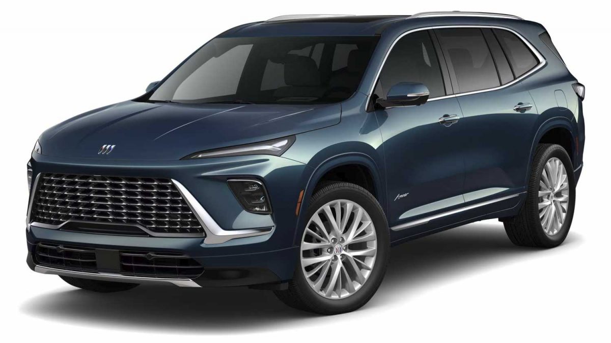 2025 Buick Enclave New Ocean Blue Metallic Color: First Look