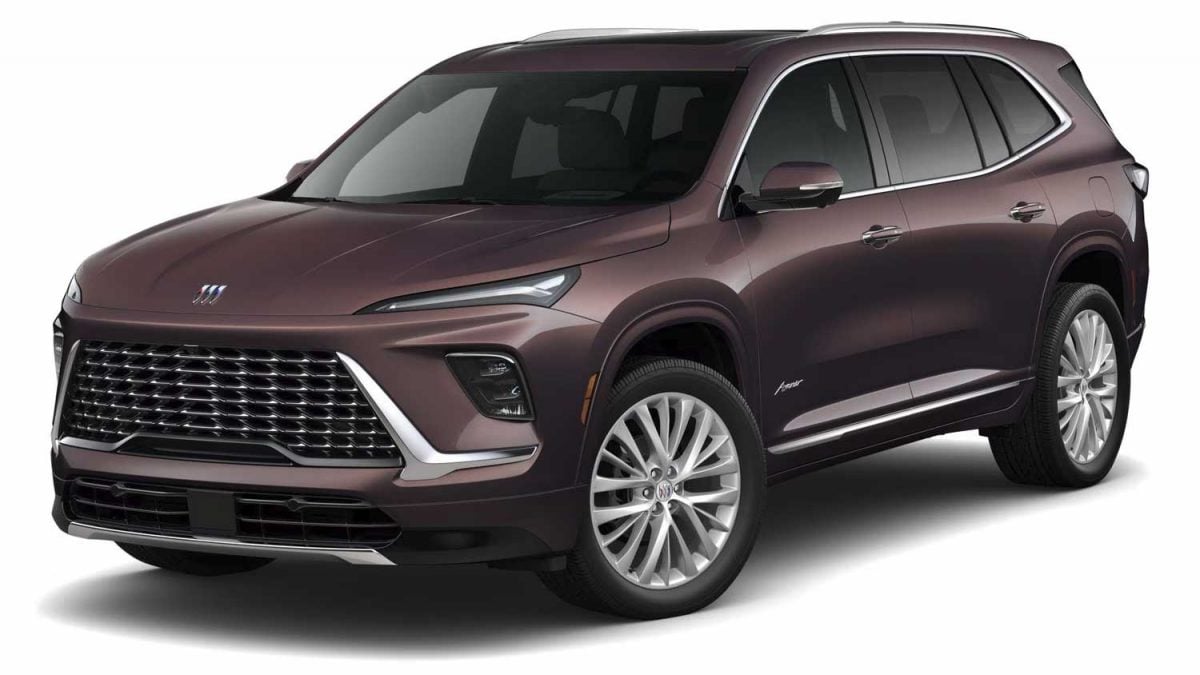 2025 Buick Enclave Smokey Amethyst Metallic Color First Look