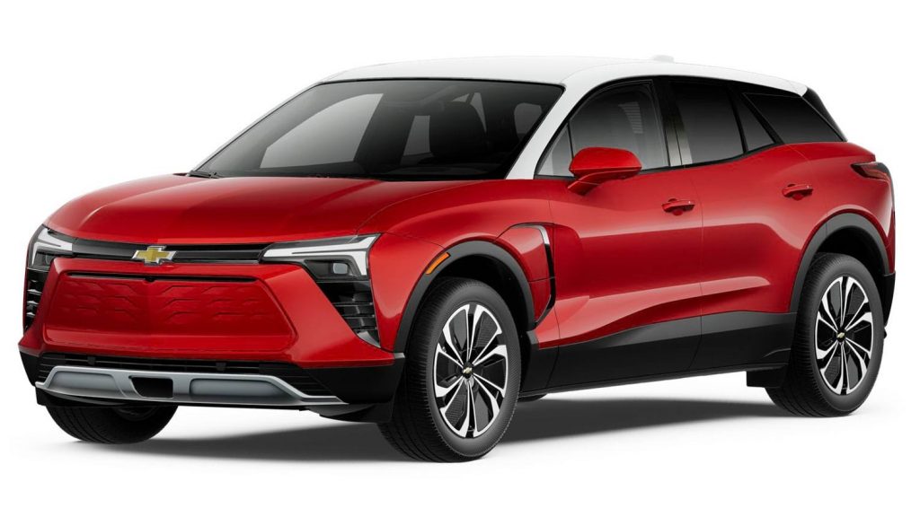 Here Are All The 2025 Chevy Blazer EV Colors