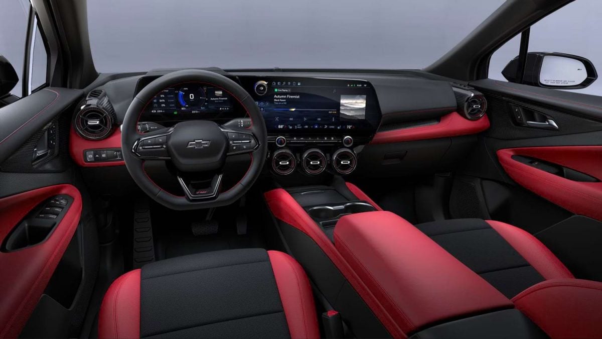 2025 Chevrolet Blazer EV Interior Colors 006 RS Perforated