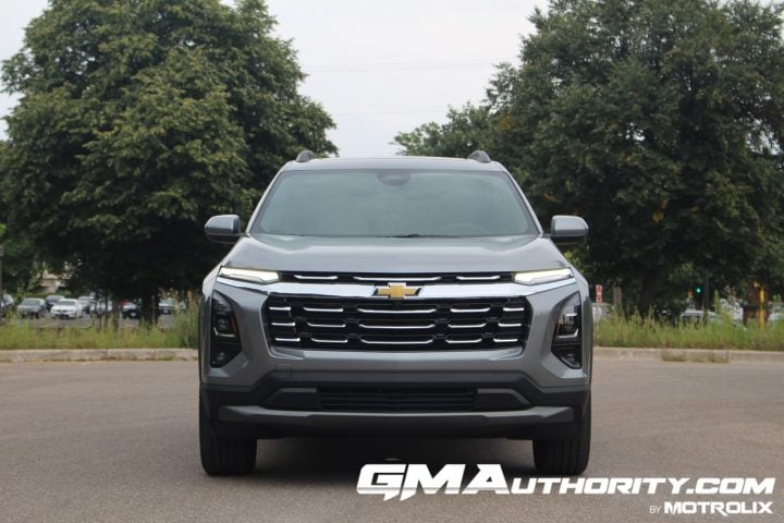 The front end of the 2025 Chevrolet Equinox.