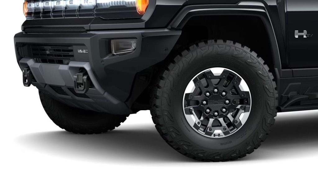 Gmc Hummer Ev'S Secret Weapon: The Machined Black Rim! - gnic64v
