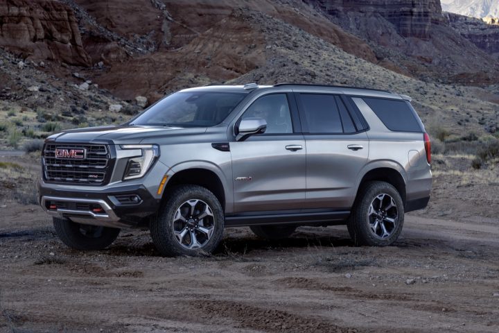 The exterior of the 2025 GMC Yukon.