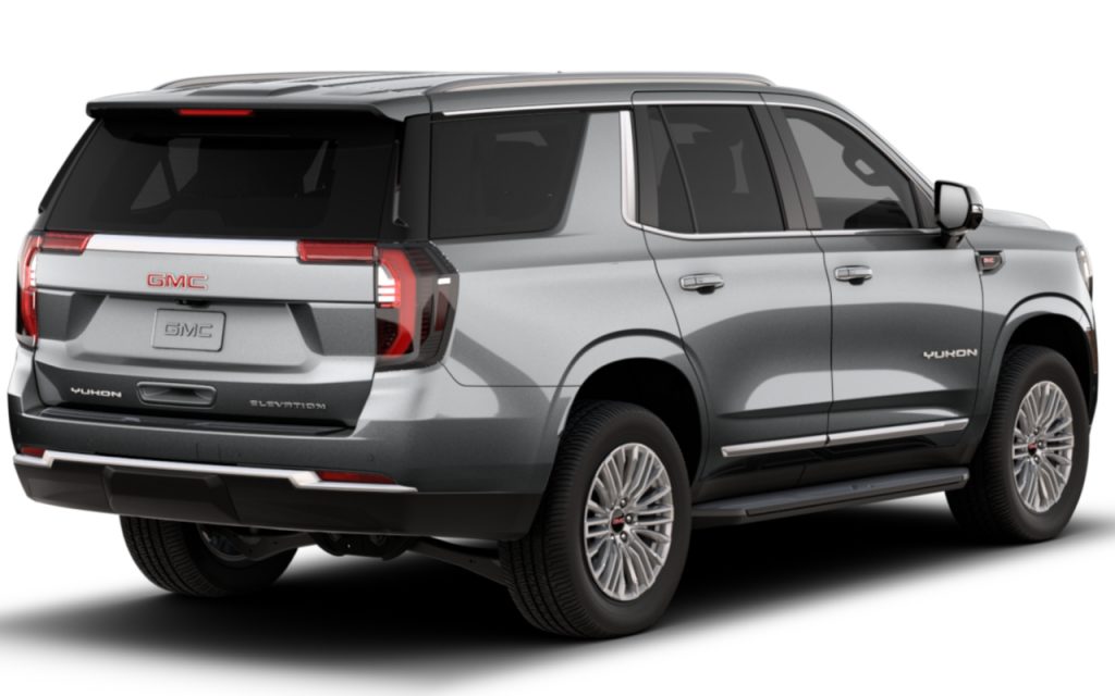 2025 GMC Yukon Elevation: First Images