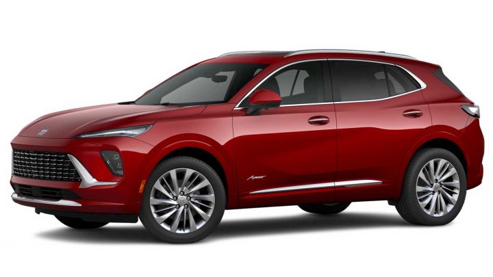 Side view of the 2025 Buick Envision.