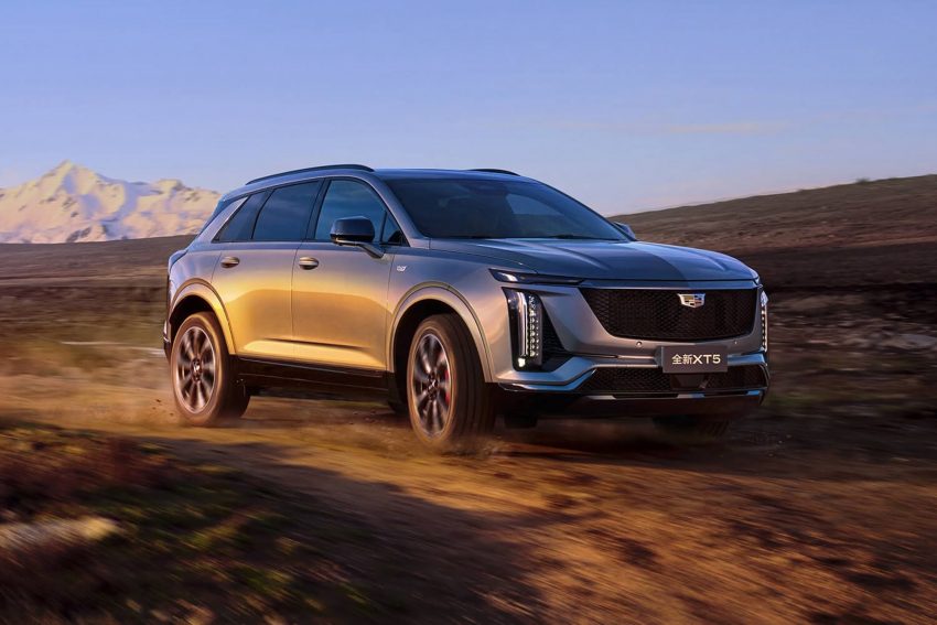 AllNew 2025 Cadillac XT5 PreOrders Begin In China