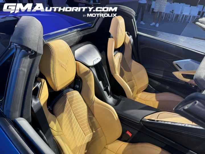 The interior of the 2025 Corvette ZR1.