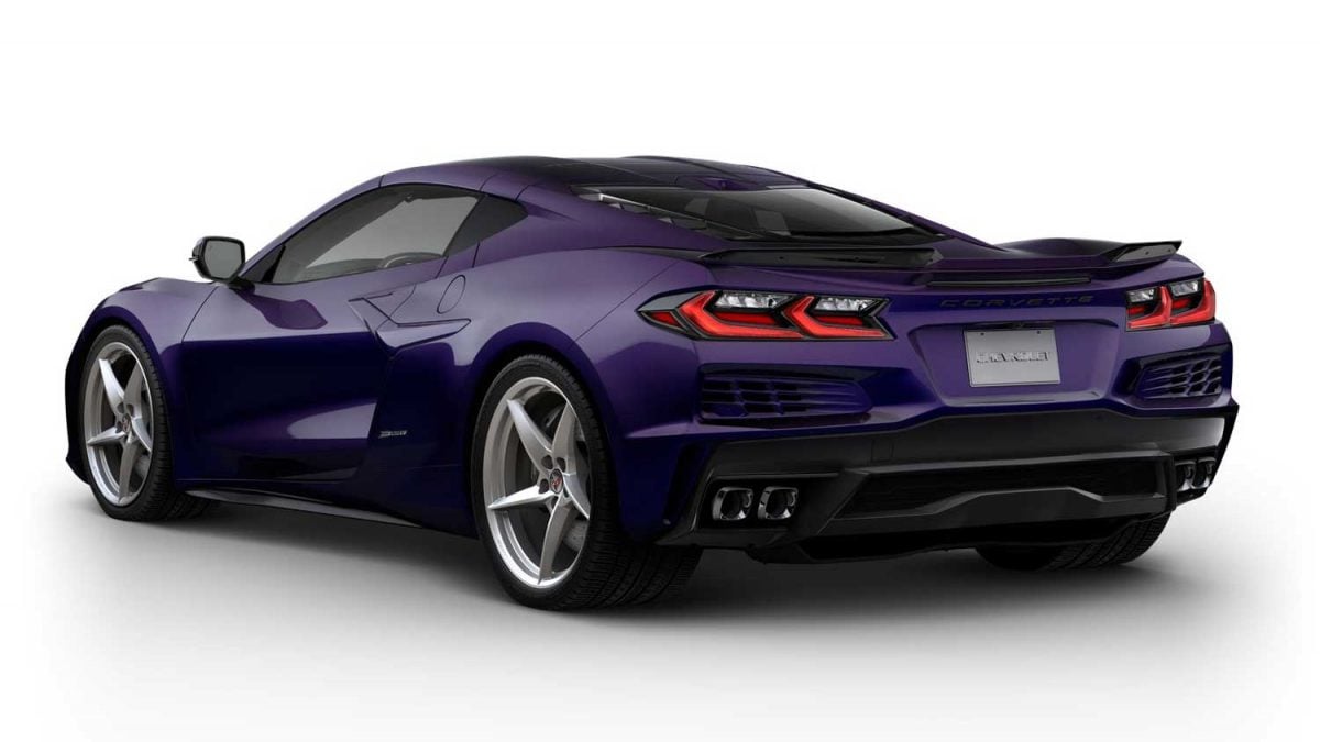 2025 Corvette New Hysteria Purple Metallic Color First Look