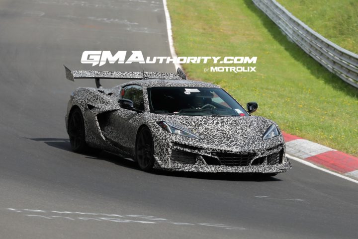 The C8 Corvette Zora testing at the Nürburgring.