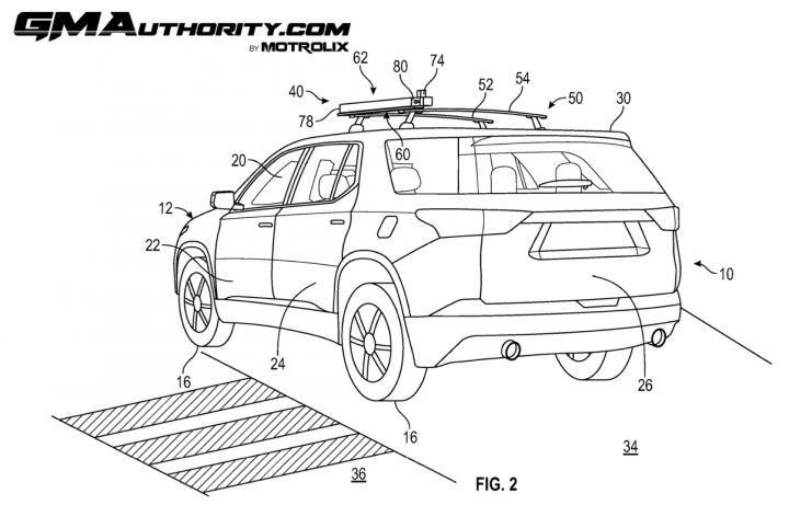 GM patent application describing a deployable handicap alert system for a vehicle.