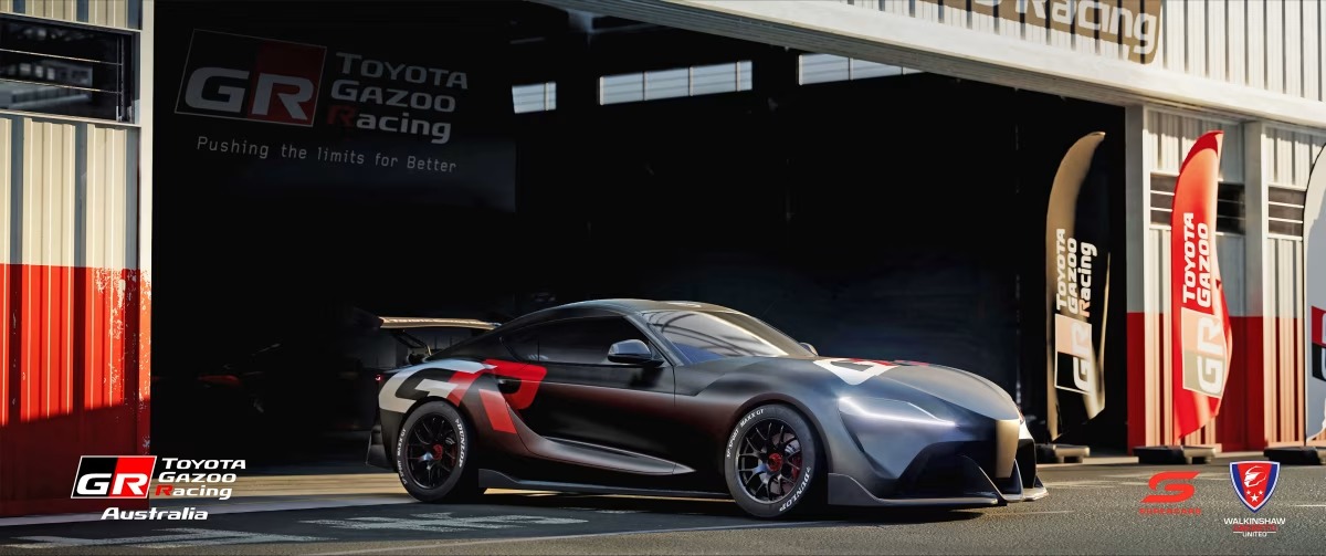 Toyota GR Supra 2026 Supercars Championship announcement exterior
