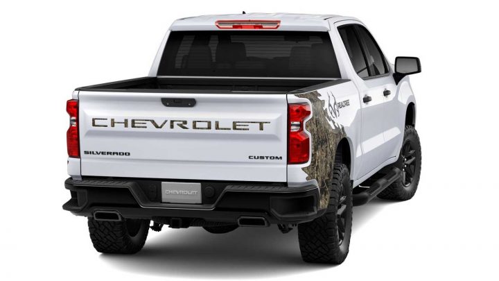 2025 Chevy Silverado Realtree Special Edition rear end.
