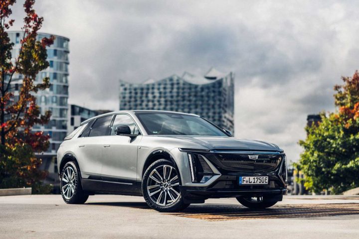 The Cadillac Lyriq in Germany.