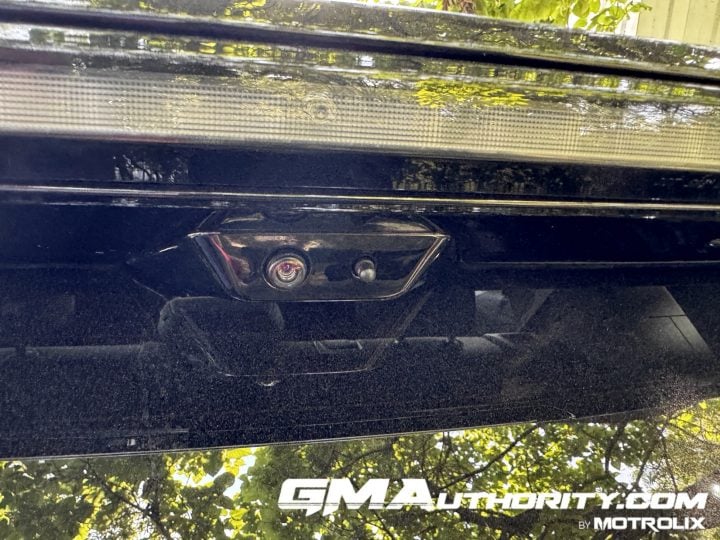 The Rear Camera Mirror on the 2025 Chevy Equinox.