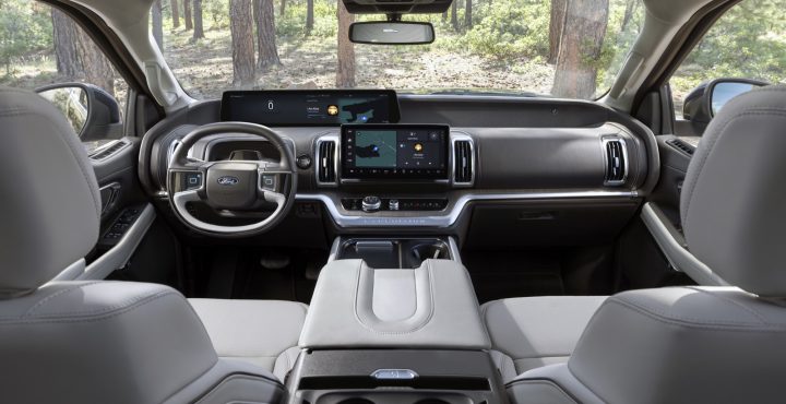 2025 Ford Expedition interior.