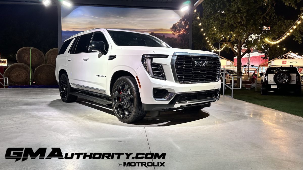 2025 GMC Yukon Denali Ultimate At TX State Fair: Live Photos