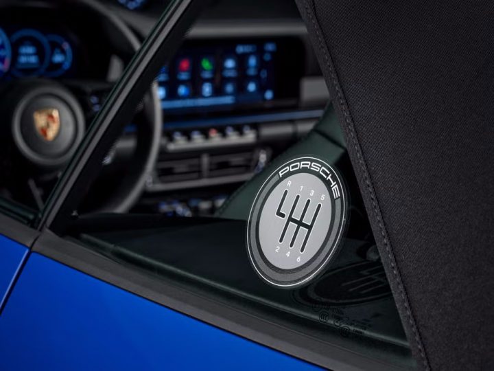 2025 Porsche 911 Carrera T rear window.