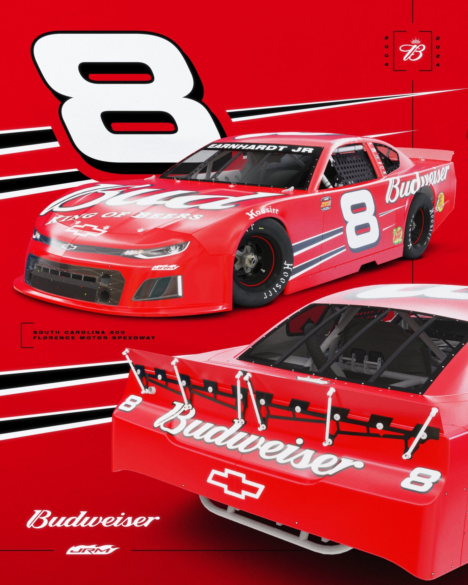 Dale Jr. Slated To Drive No. 8 Budweiser Chevy Again