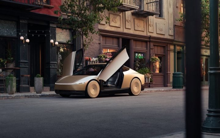 Tesla Cybercab, a possible preview of the Tesla Model Q.