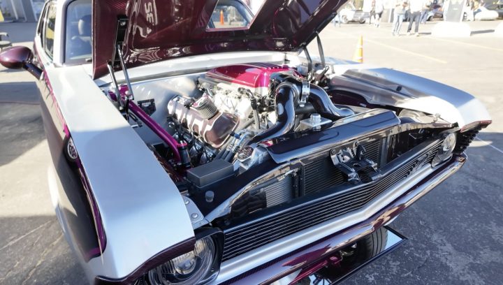A custom 1969 Chevy Nova with over 1,000 horsepower.