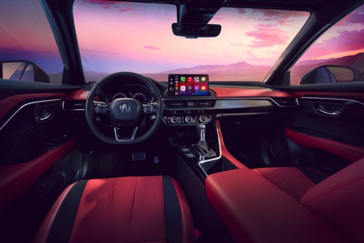Acura ADX interior.